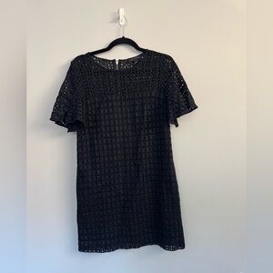 Banana Republic Elegant Black Lace Dress